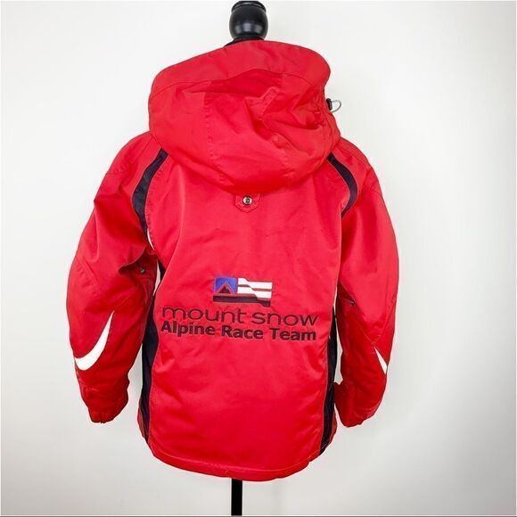 Karbon Mount Snow Ski Team Custom High Performance Ski Snowboard Jacket Sz 12 - Picture 2 of 12